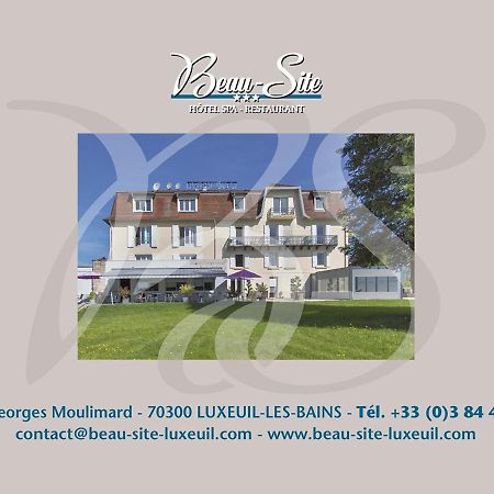 Logis Hotel Restaurant Spa Beau Site Ликсей-ле-Бен Экстерьер фото