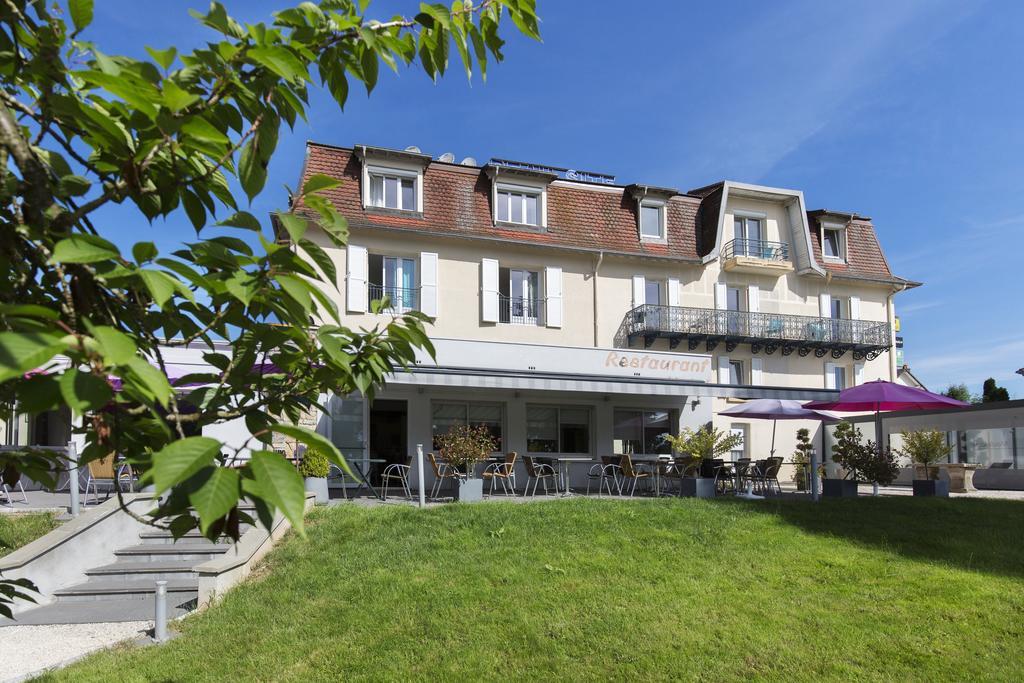 Logis Hotel Restaurant Spa Beau Site Ликсей-ле-Бен Экстерьер фото