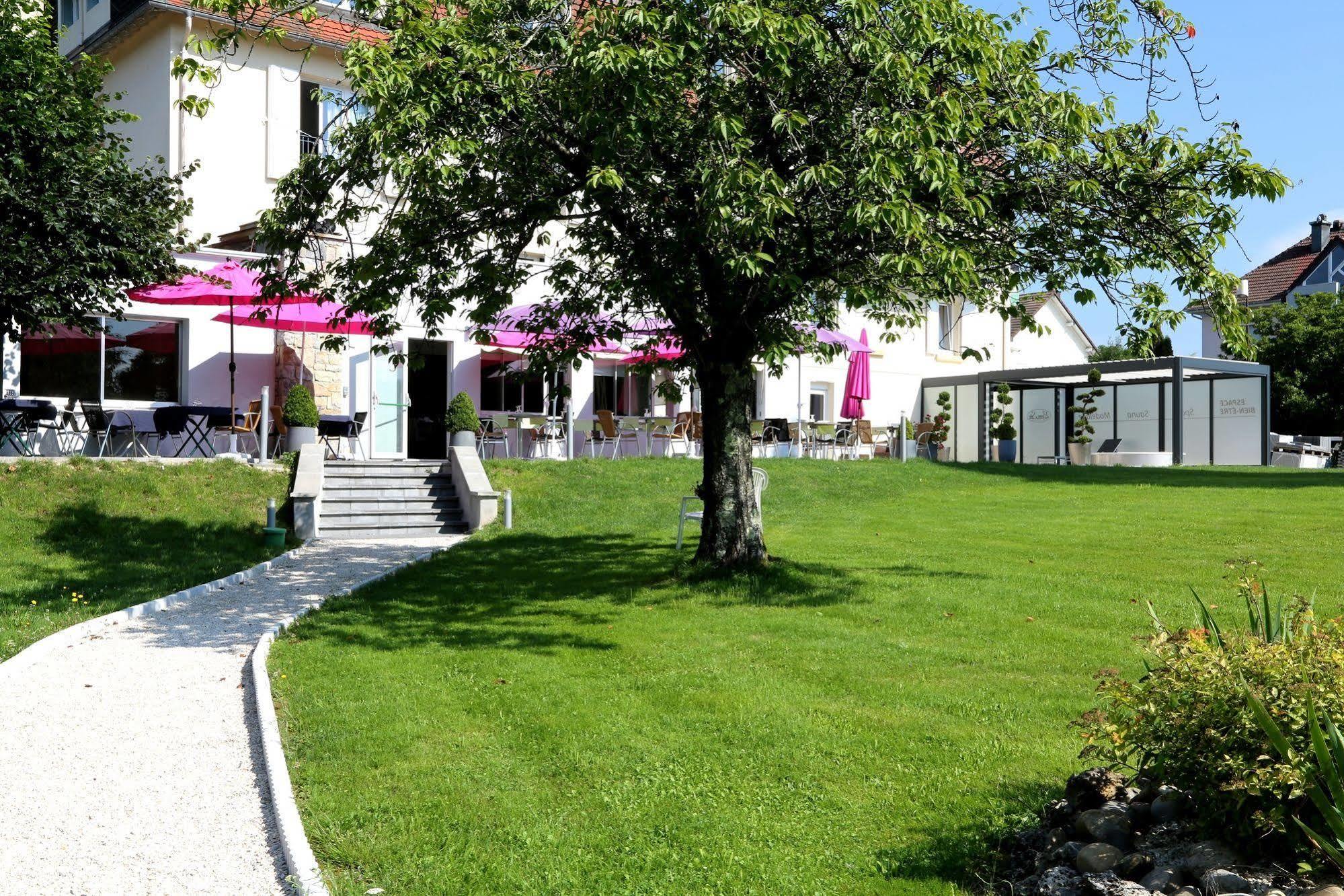 Logis Hotel Restaurant Spa Beau Site Ликсей-ле-Бен Экстерьер фото